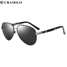 Polarisierte 80er Retro Retro Trendy Stilvolle Sonnenbrille für Männer, Frauen